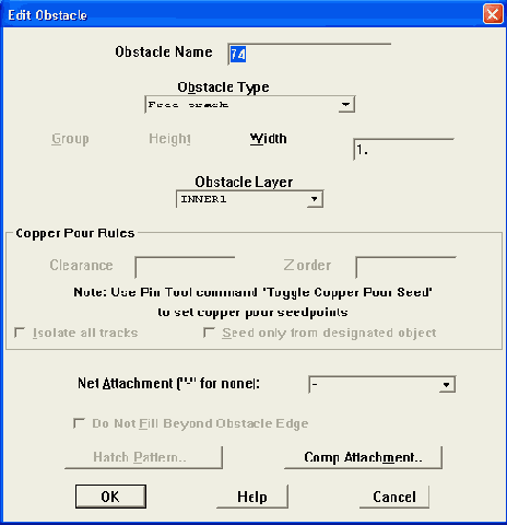 �������� ��������� �������� ���� OrCAD Layout