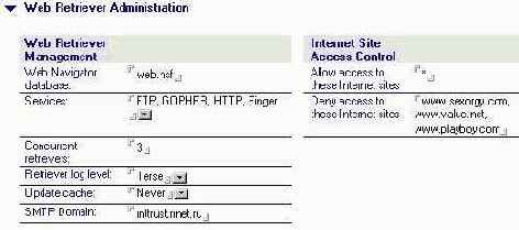 ��������� ������ WEB Retriever