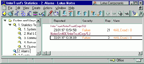 Statistics/Alarm Reporter - ������� ����� ���������� � ��������� ������