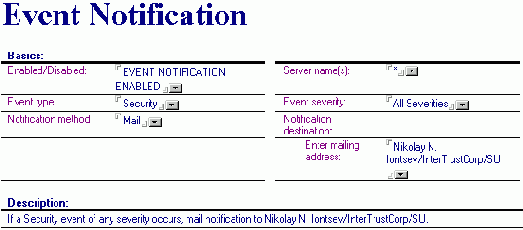 Event Logging - ������� ���������������� �������