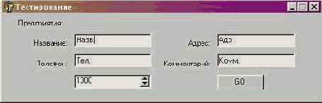 Тесты, проверяющие правильность работы программного продукта с данными.