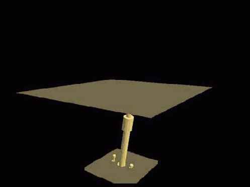 Для того чтобы нарисовать отверстия в плите, пришлось потрудиться