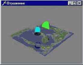 Эффект зеркального отражения можно распространять и на поверхности, покрытые текстурой