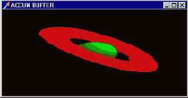 Объекты сцены в примере рисуются нерезкими
