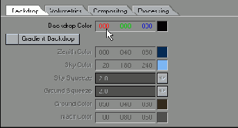 � ���� Effects �� ������� Backdrop