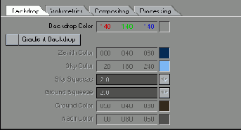 � ���� Effects �� ������� Backdrop