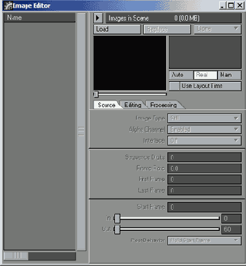 ����������� �������� ����������� ����� ��������� HDRI����������� � Layout