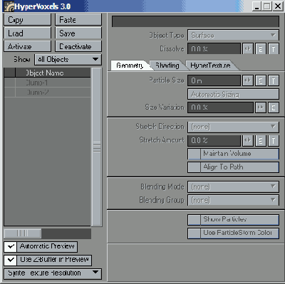 ���� ������� HyperVoxels ���������