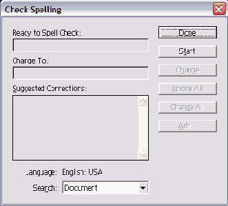 ���������� ���� Check Spelling
