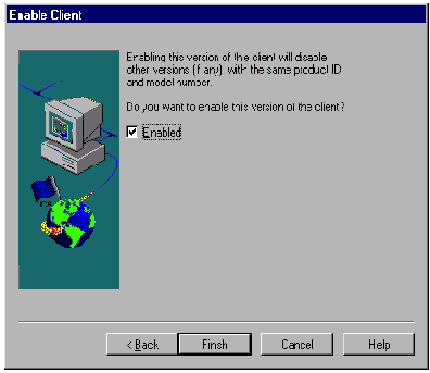 Добавление клиентов в базу данных обновлений