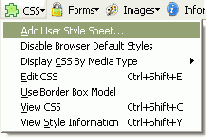 ��������� �������� ��������� � ������� !important