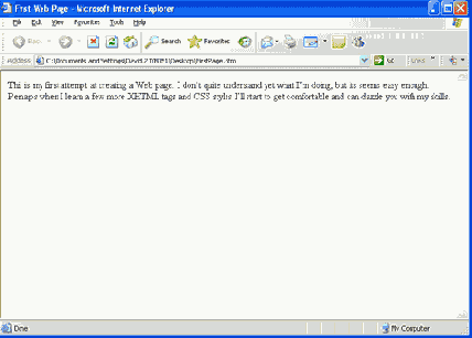 ���������� � ����� ������ �������� Web