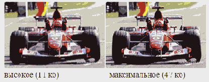 ������ ����������� JPEG