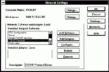 ����������� ��������� TCP/IP