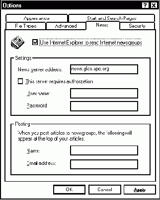 ��������� ���������� ���������� Microsoft Internet Explorer