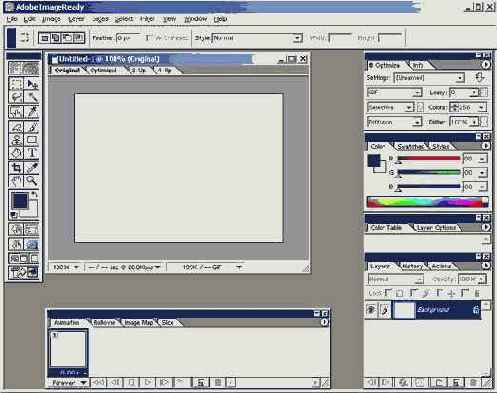 ���� ��������� ImageReady ����� ���� 