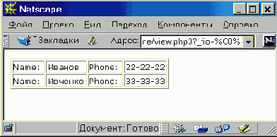 Справочник телефонов