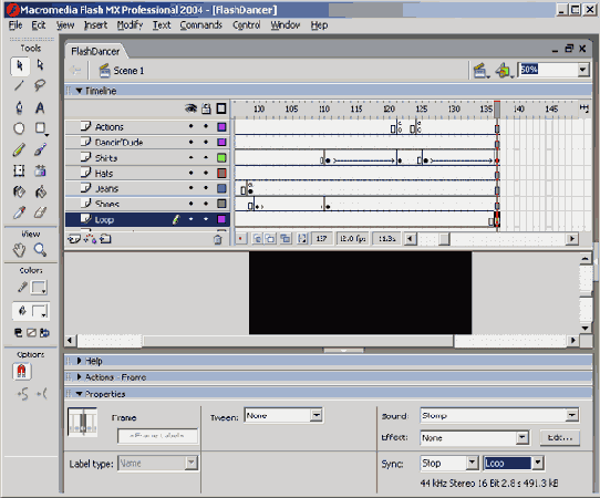 Изменение свойства звука Flash