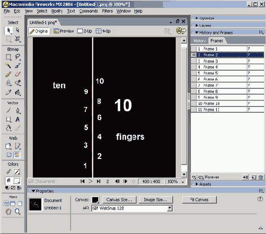 Кадры созданы путем дублирования