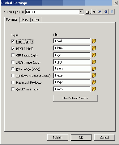 На вкладке Flash вы можете указать