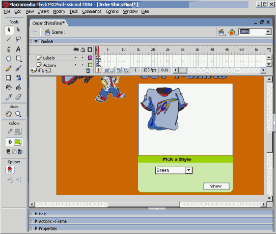 Окончательная версия Flashпрезентации