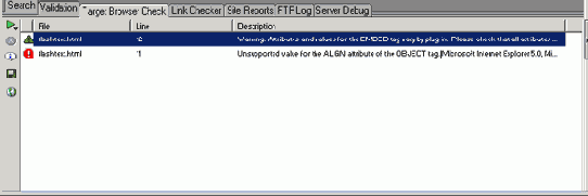 Проверка закончена и на панели