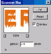 «Текст в подтеках»