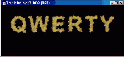 «Ледяной текст»