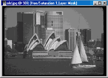 Имитация старинной фотографии