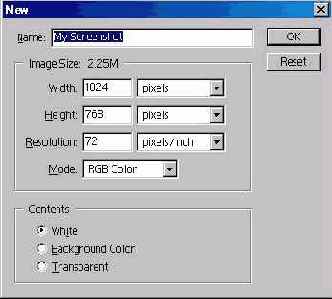 �������� ������� ������ � ������� Photoshop