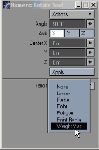 �������� ���� Numeric ����������� Rotate