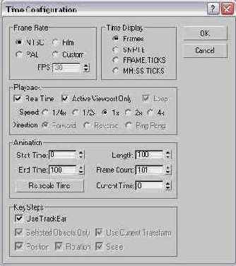 ���� Time Configuration (������������ �������)