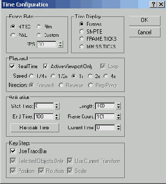 ���� Time Configuration (������������ �������)