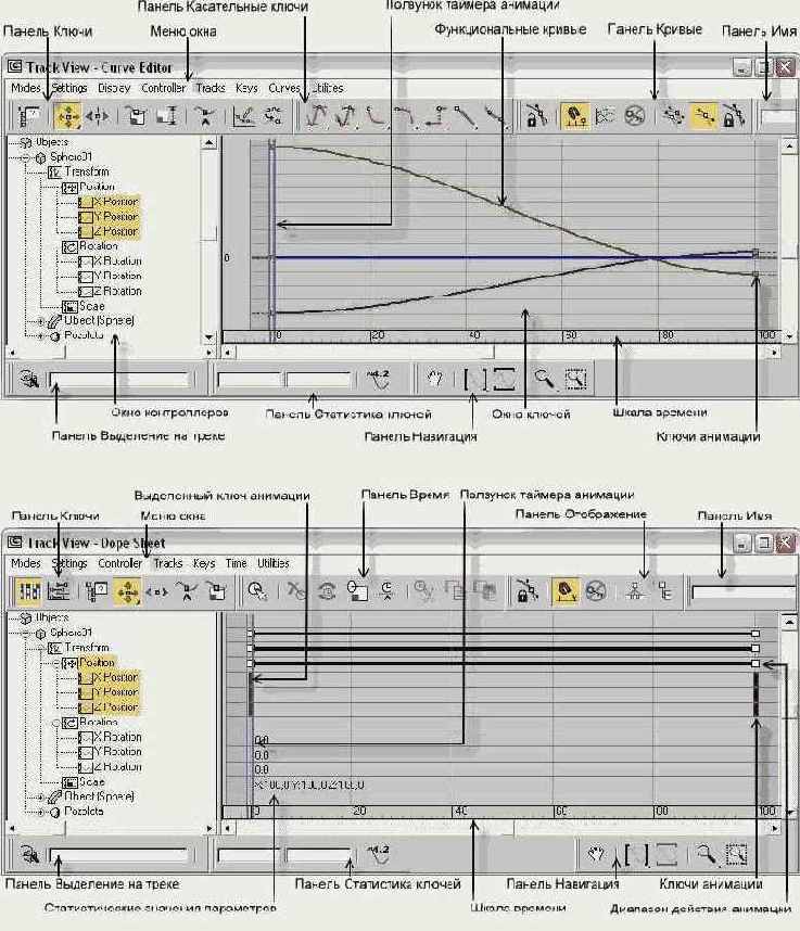 ��������� ���� Track View