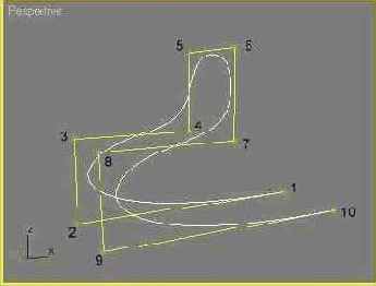 ������ NURBS-������ � ����� ������� �����