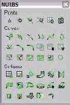 ������� ������ ����������� � ���� NURBS-���� ��������