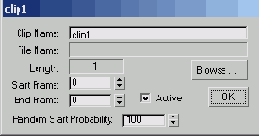 ������������� ��������� Motion Flow Editor ��� �������� Biped