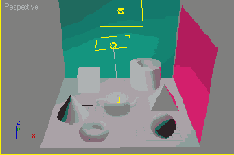 ���������� ��������� Radiosity ��� �������� ��������� ���������