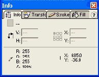 ������ Info � ���������������� ������