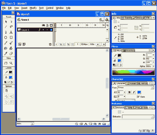 ��� ���� Macromedia Flash