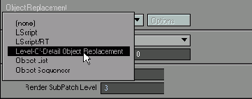 ������������� Level-of-Detail Object Replacement