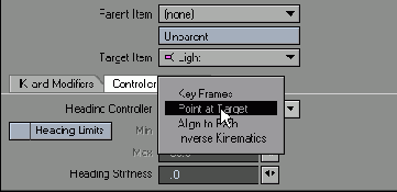 ������������� ����� Point at Target