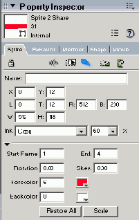 Инспектор Свойств (Property Inspector)