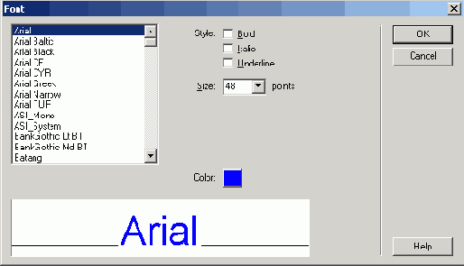 Инструмент Text (Текст)