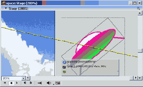 Инструмент Вращение и Деформация (Rotate and Skew)