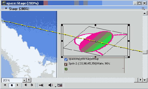 Инструмент Вращение и Деформация (Rotate and Skew)