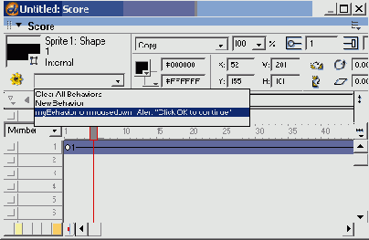 Экскурсия 10А: Скрипты спрайтов