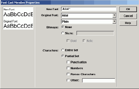 Экскурсия 14 С: Изучение встроенных шрифтов