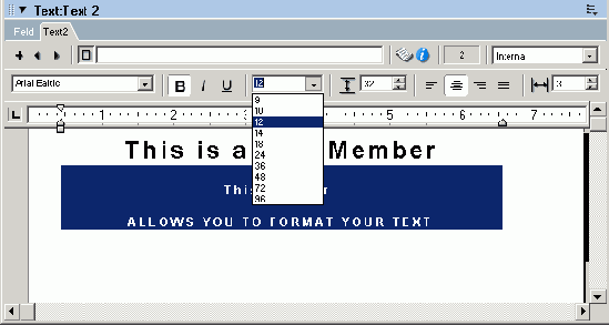 Экскурсия 14А: Изучение окна Text