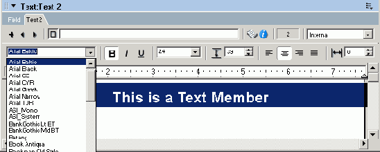Экскурсия 14А: Изучение окна Text
